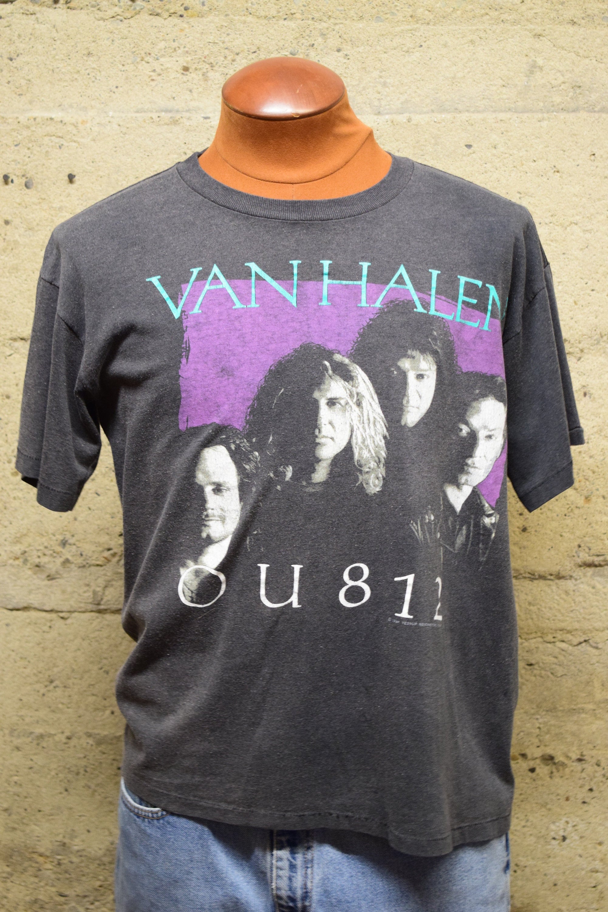 Vintage Van Halen OU812 Tour Single Stitch T-shirt 1988