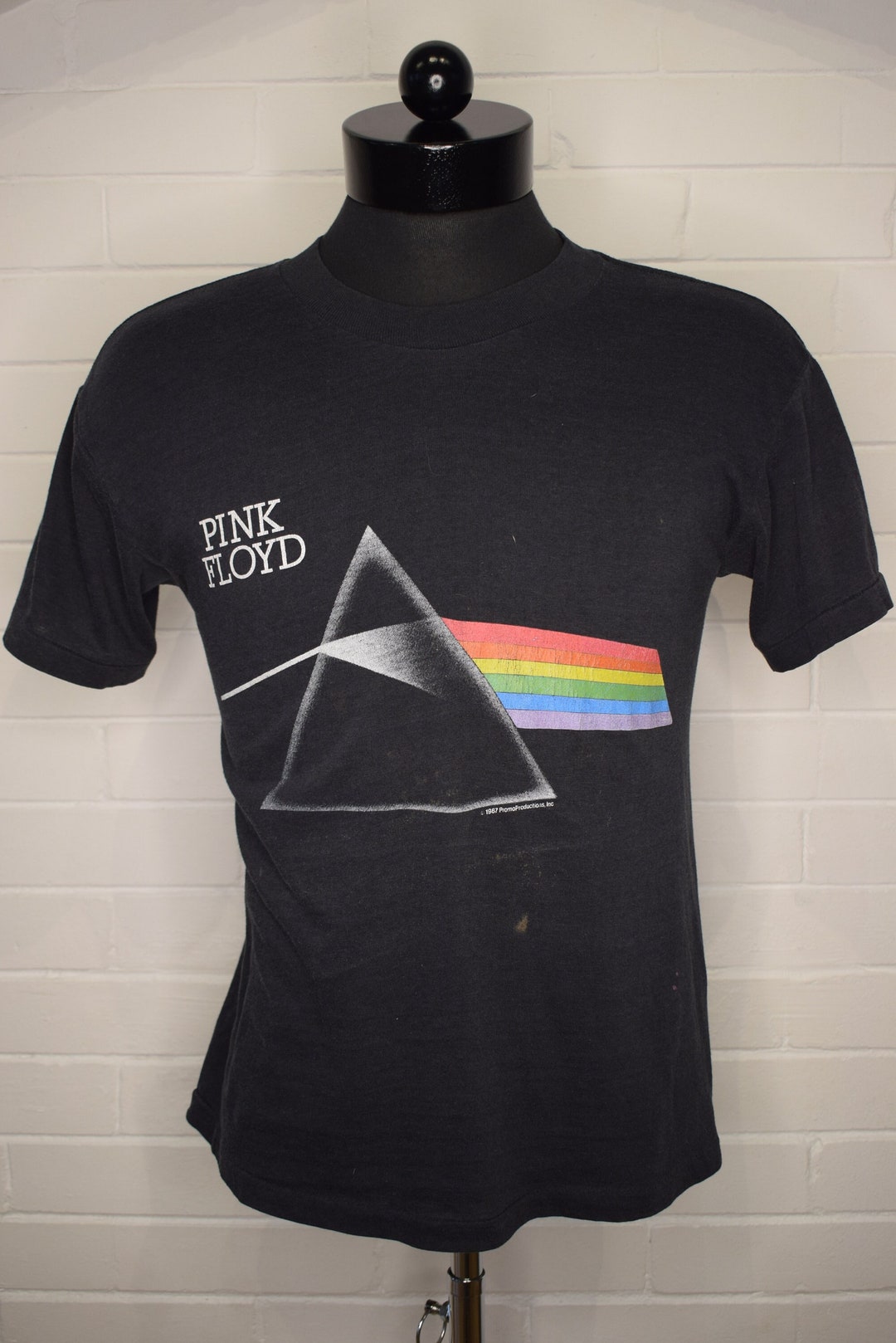 PINKFLOYD BROCKUM製 1987年 XL ダークサイドオブザムーン ヴィンテージ 1987 ピンク フロイド ダーク サイド オブ ザ ムーン