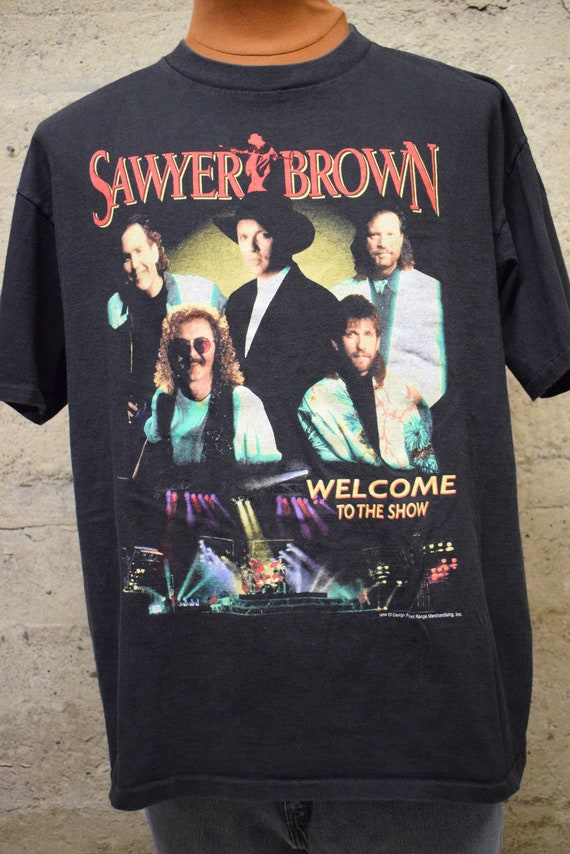 Vintage Sawyer Brown Tour 1994 T-shirt 