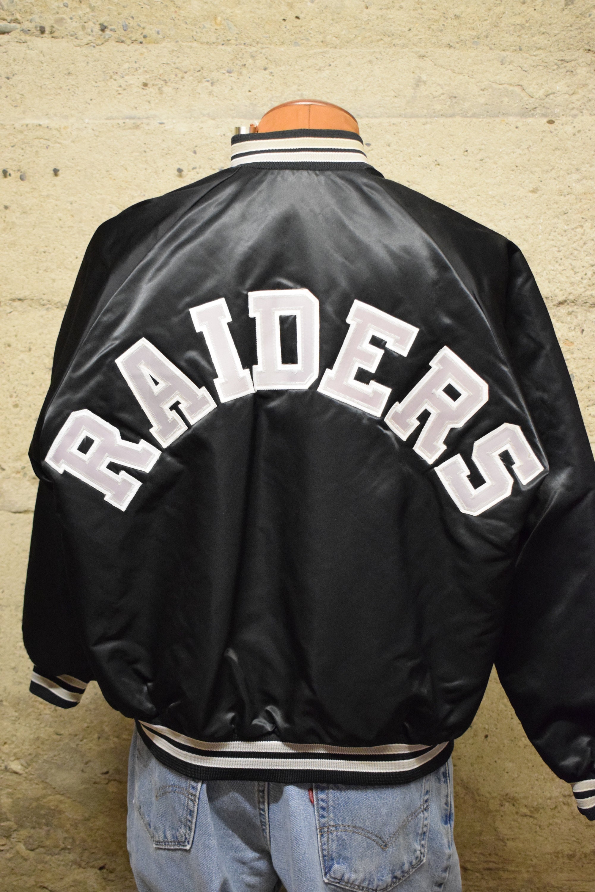Vintage Raiders Jacket - Etsy