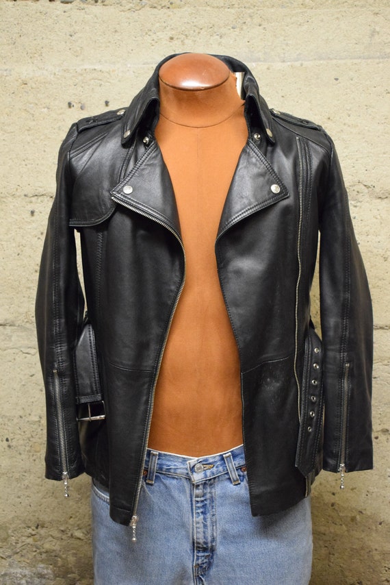 Schott Bros NYC Women's motorcycle Leather Jacket… - image 1