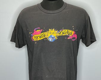 Camiseta vintage de la gira de Concrete Blonde de 1989, con costura simple, marca Hanes, talla XL (años 80).