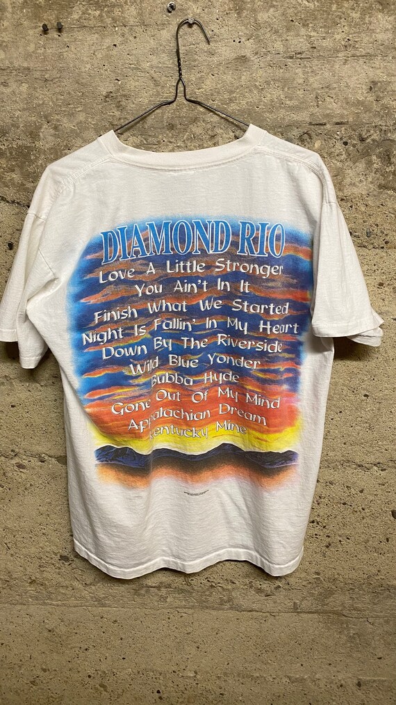 Vintage 1994 Diamond Rio Tour Single Stitch T-Shirt 9… - Gem