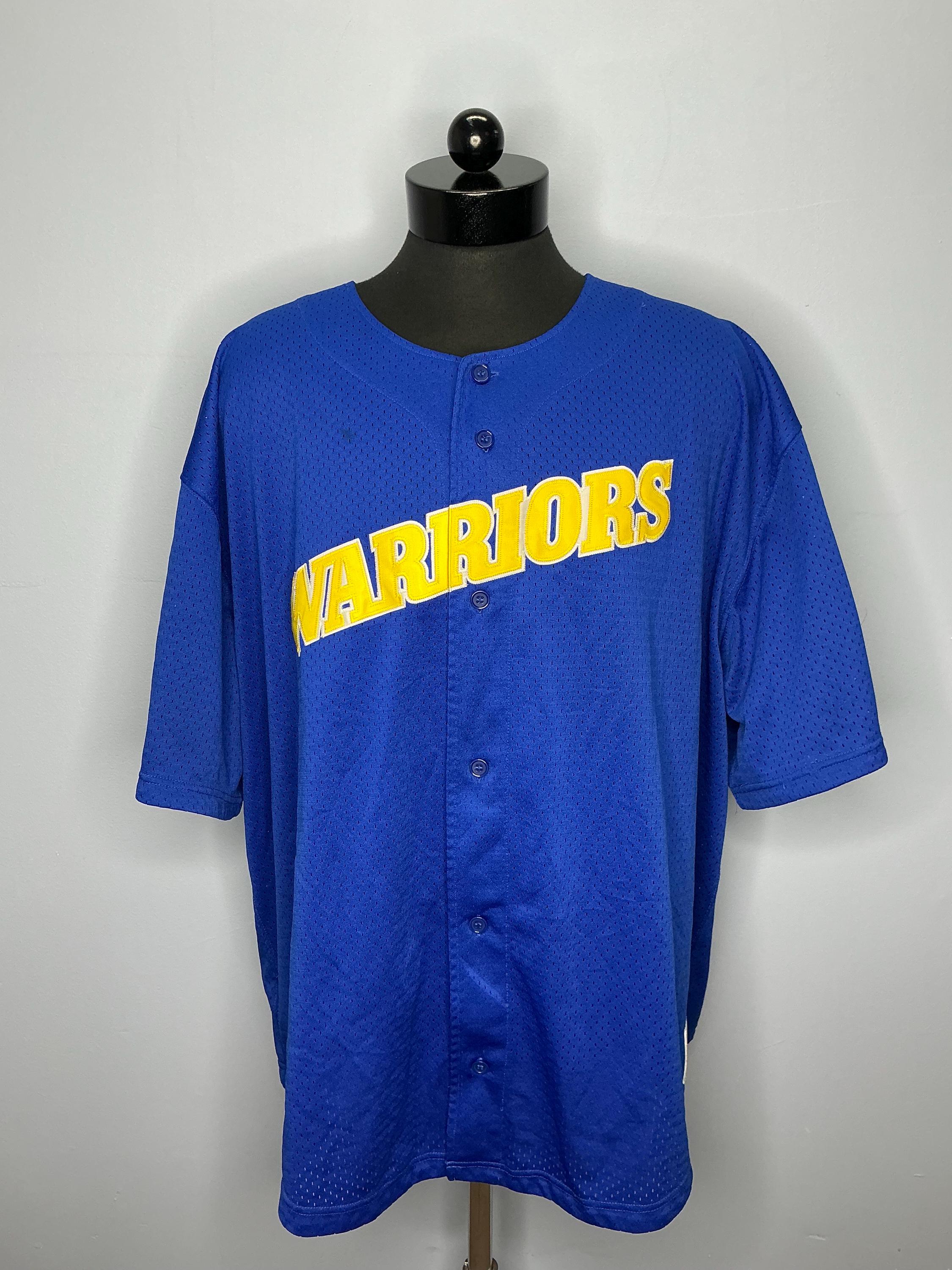 Vintage Golden State Warriors Warm up Mitchell & Ness NBA Basketball Shirt  90's 4XL - Etsy