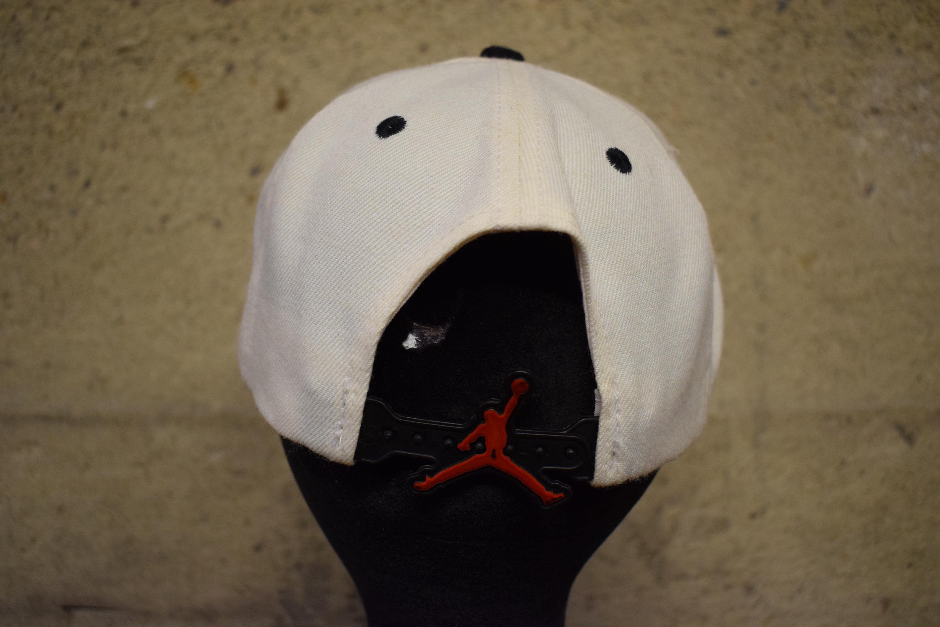 【JORDAN】USA製 90's ジャンプマン キャップ ヴィンテージ NIKE ナイキ 90年代 エアジョーダン ジャンプマン つば裏緑 台湾