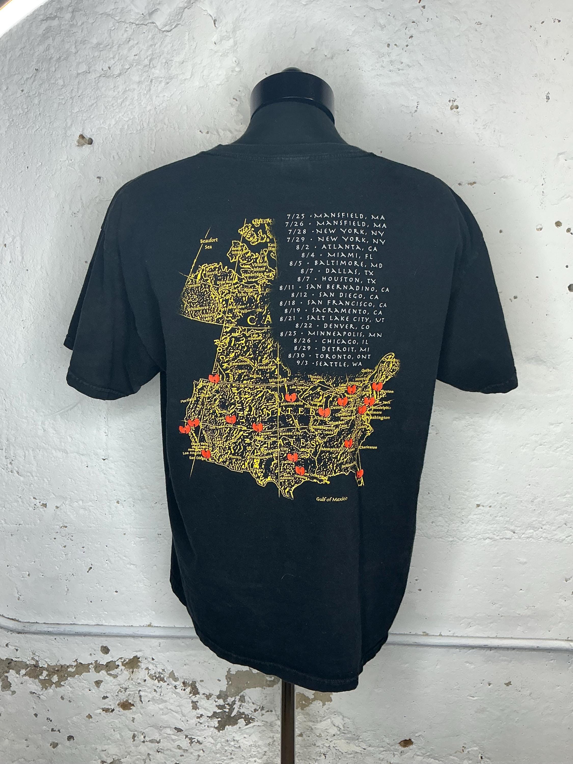 Vintage 2007 Wu-tang Clan Rock the Bells Tour T-shirt XL - Etsy