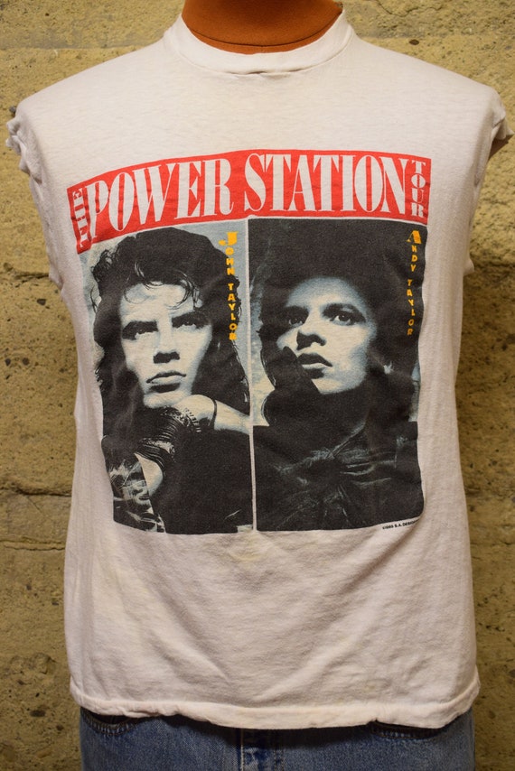 Vintage The Power Station Tour 1985 Shirt XL