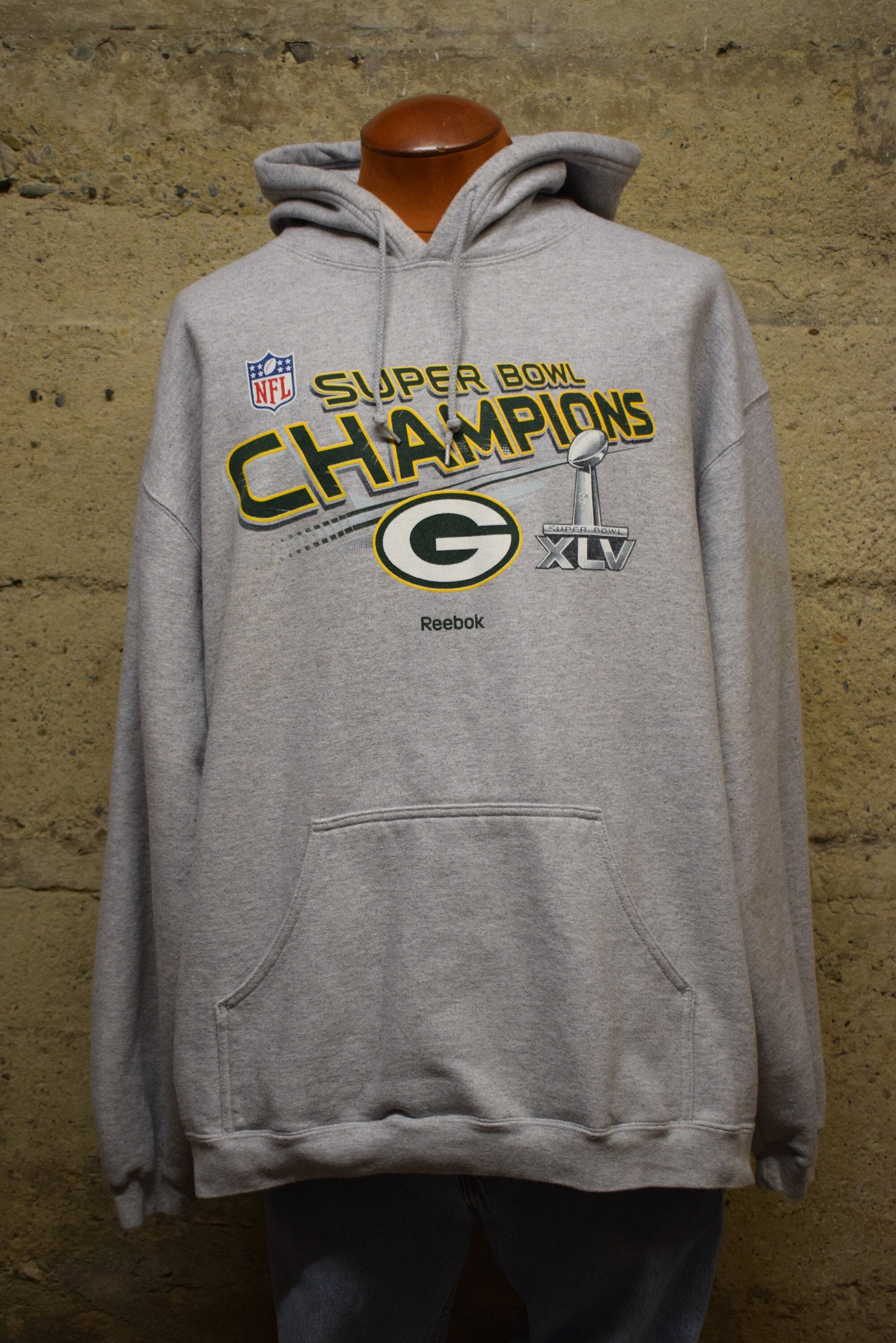 Reebok Green Bay Packers Super Bowl XLV Champions Sweatshirt