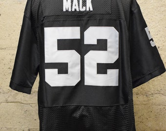 Oakland raiders nike khalil mack cheap black elite jersey