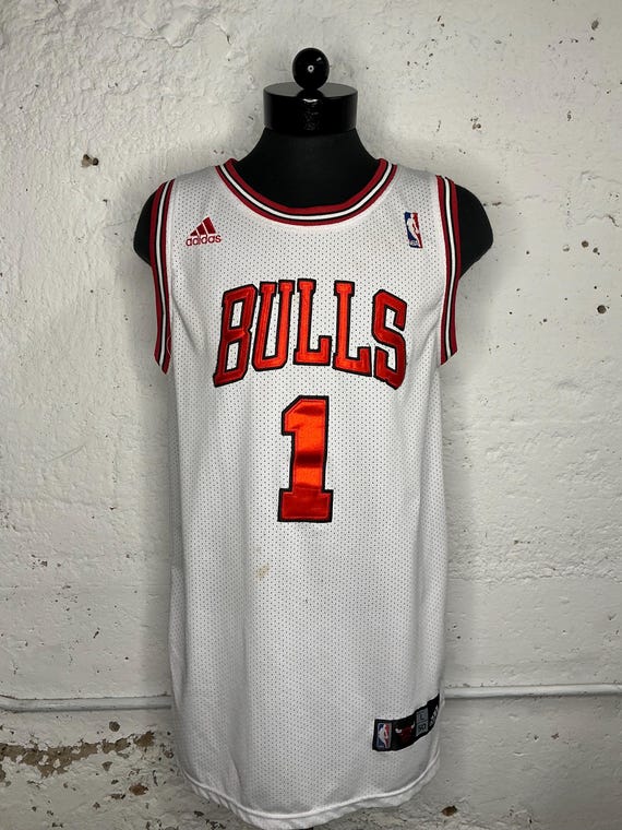 Chicago Bulls Derrick Rose Adidas NBA Basketball Jersey L Size 50