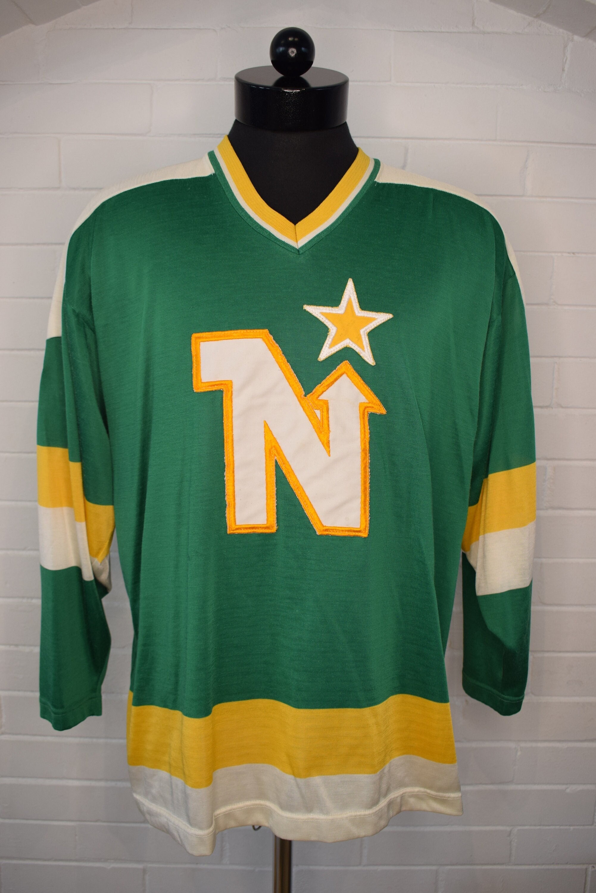 Lot Detail - Minnesota North Stars 75th Anniversary 1991-92 Season Road  Black Game Used Jersey