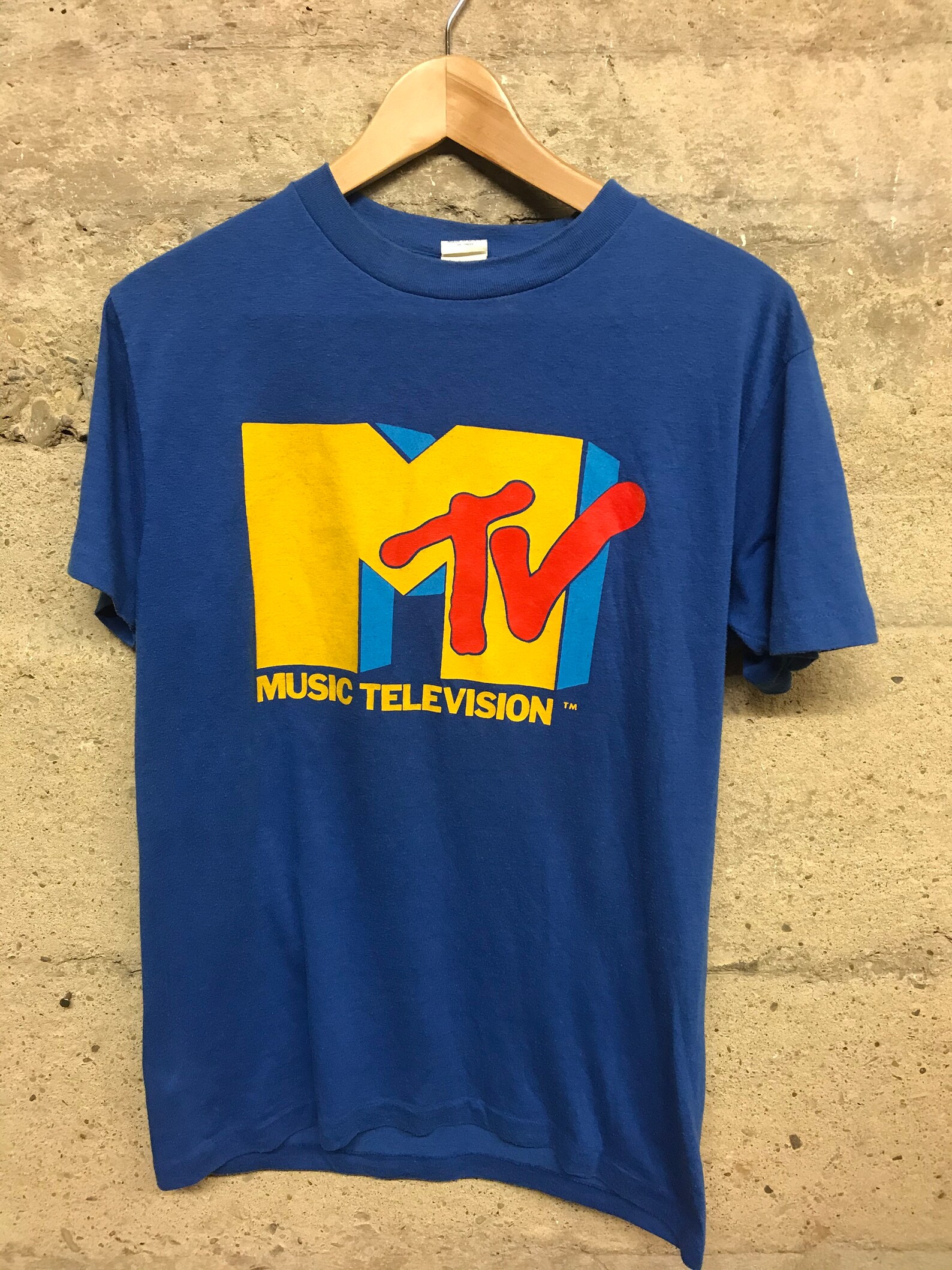 Rare 80s Vintage MTV Music Television T Shirt sz Large Etsy