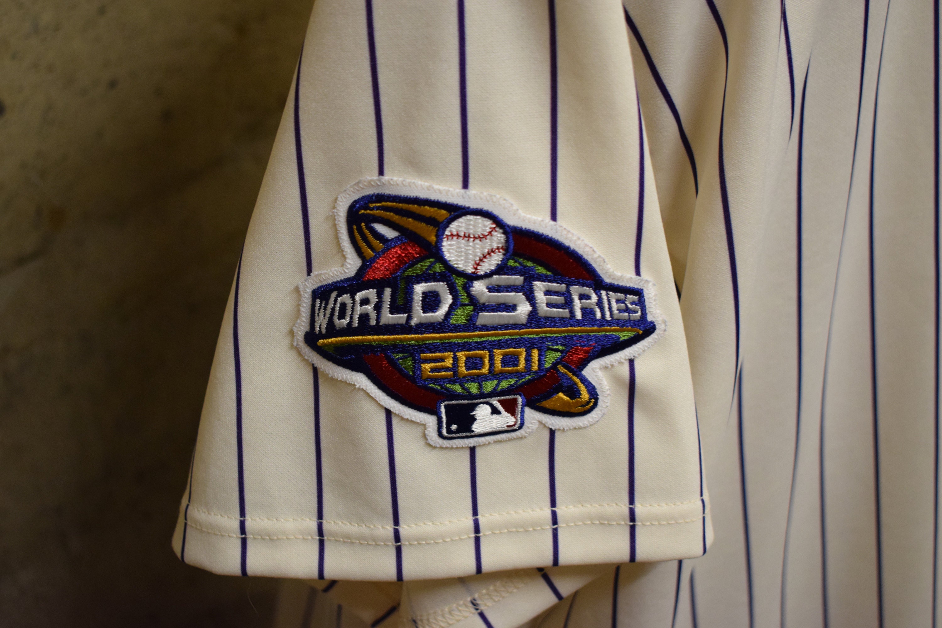 Vintage Arizona Diamondbacks 2001 World Series Majestic Jersey 