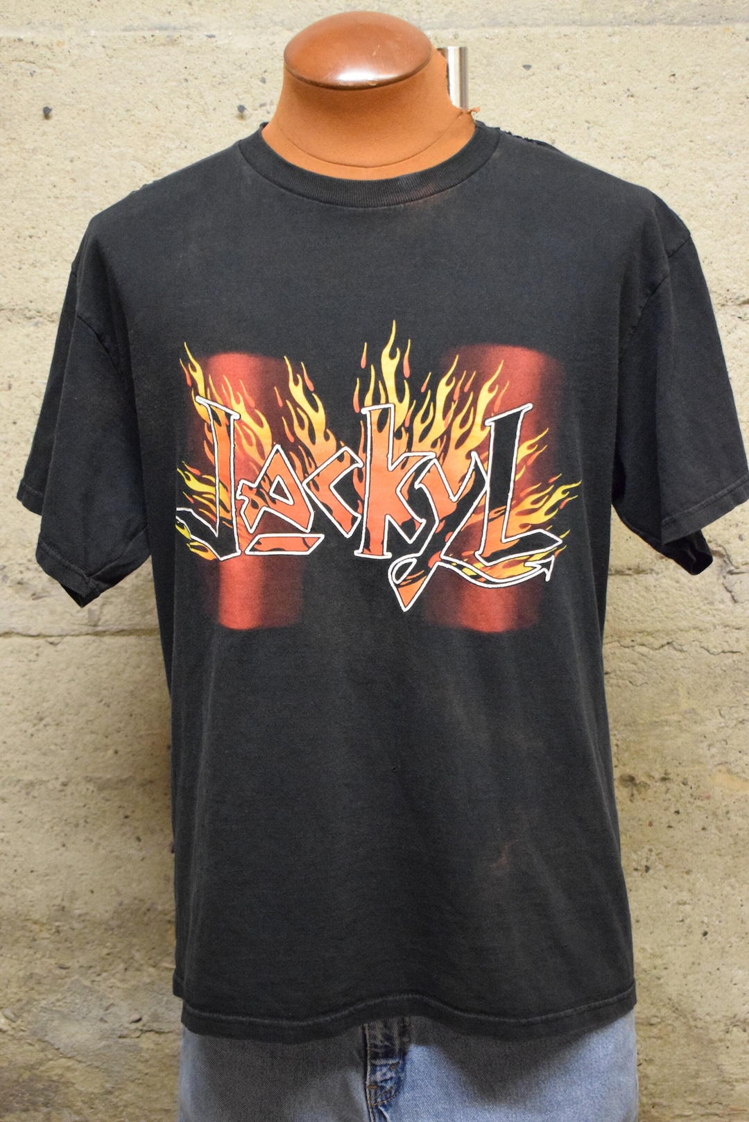 Vintage Jackyl “rock Me Roll Me Jackyl Me Off” T-shirt 90