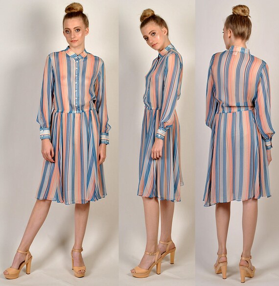anne klein striped dress