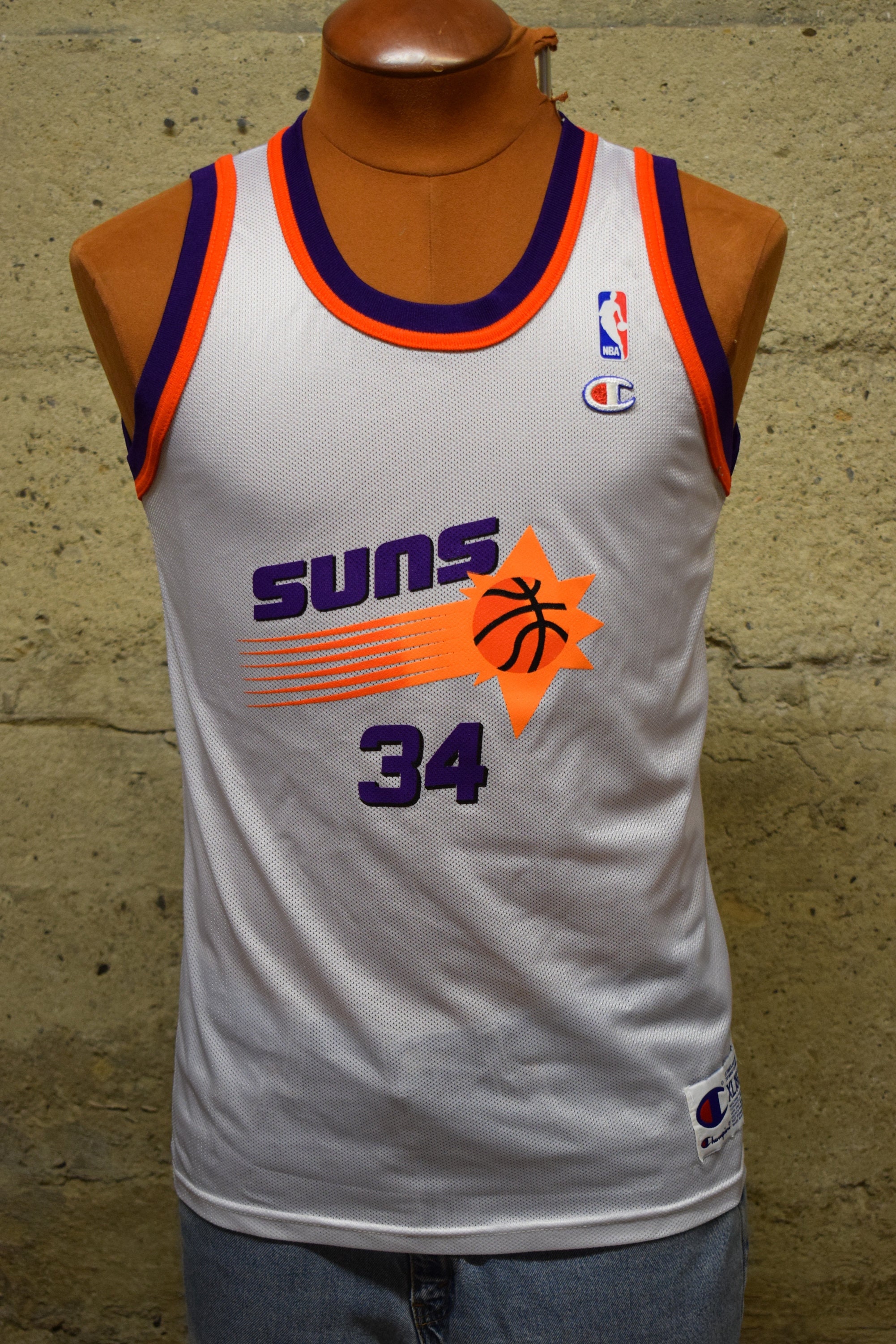 Phoenix Suns #34 Barkley Champion Basketball Jersey