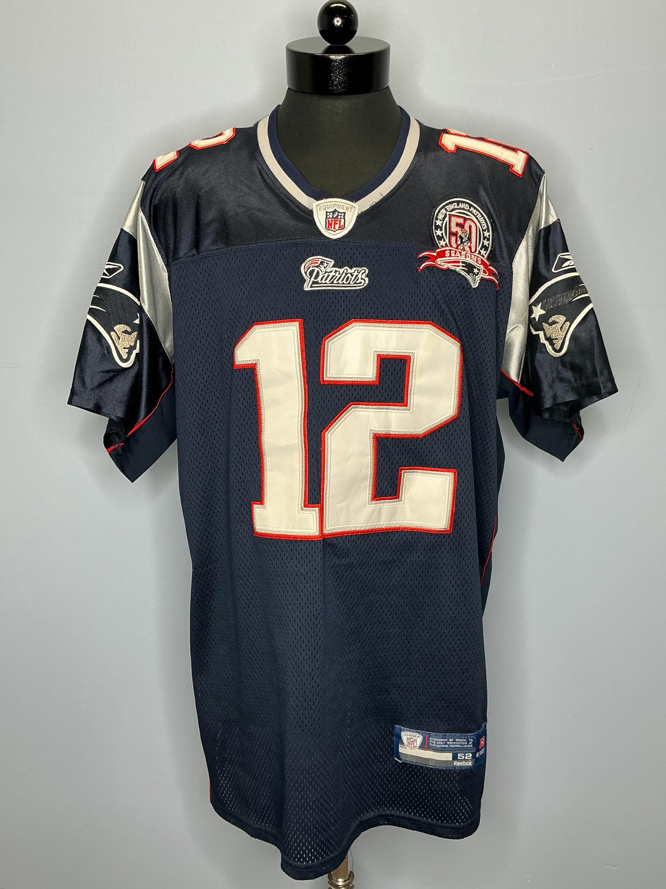 Patriots Reebok Jerseys - Etsy
