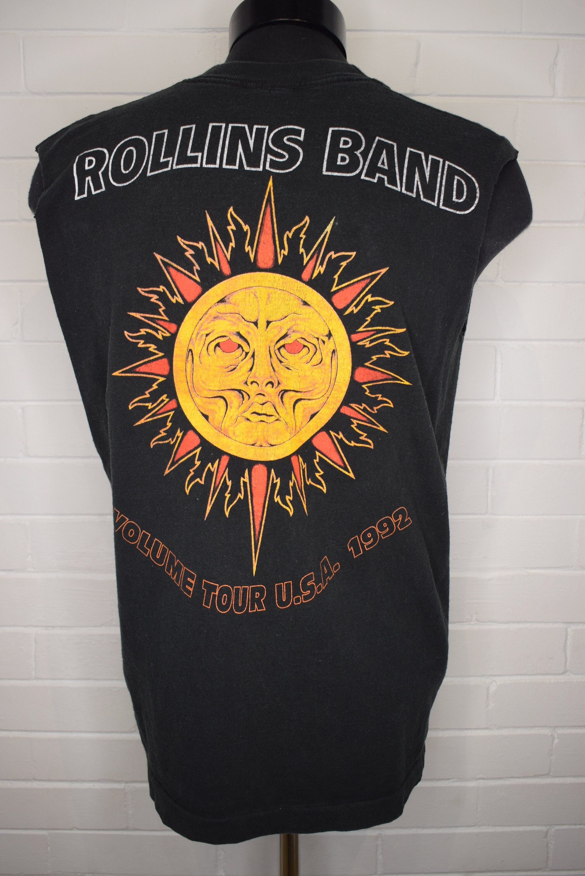 ROLLINS BAND 90's USA製 ワッフルロンT BLACKFLAG ROLLINS BAND 90's USA製 ワッフルロンT BLACKFLAG ROLLINS BAND