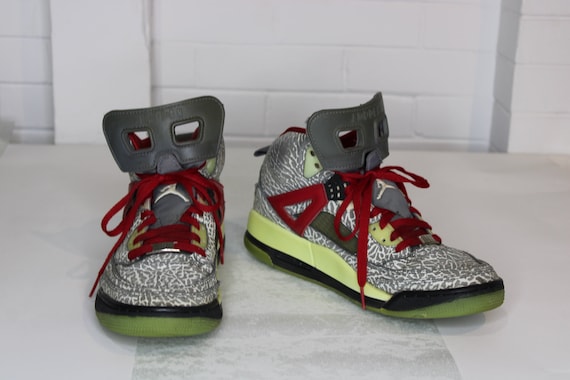 Vintage Son Of Mars Glow In The Dark Nike Basketb… - image 1