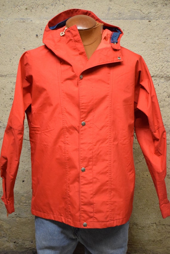 Vintage The North Face Red Gore-Tex W/Carry Bag Br