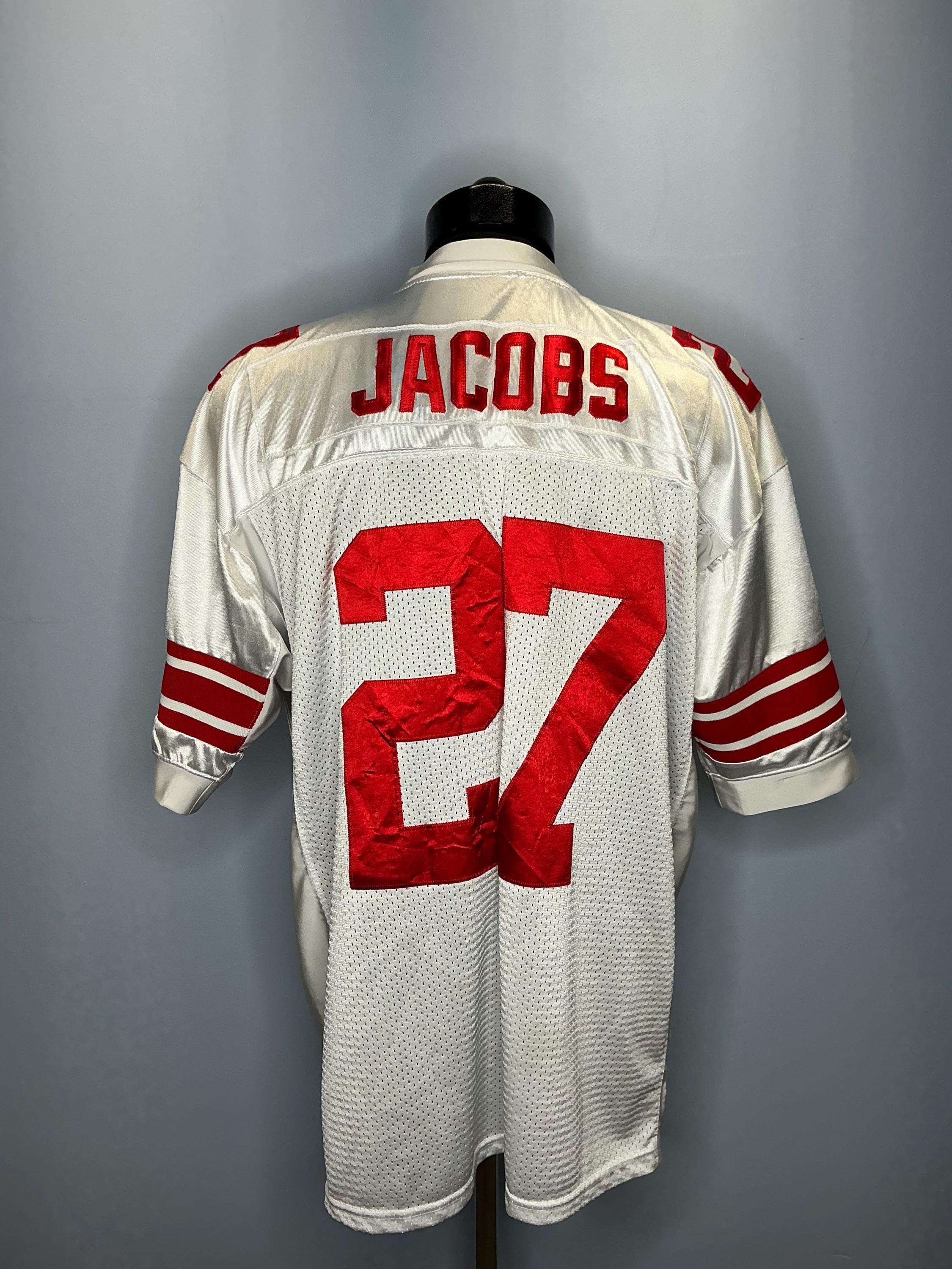 New York Giants Brandon Jacobs # 27 Reebok NFL Football Jersey