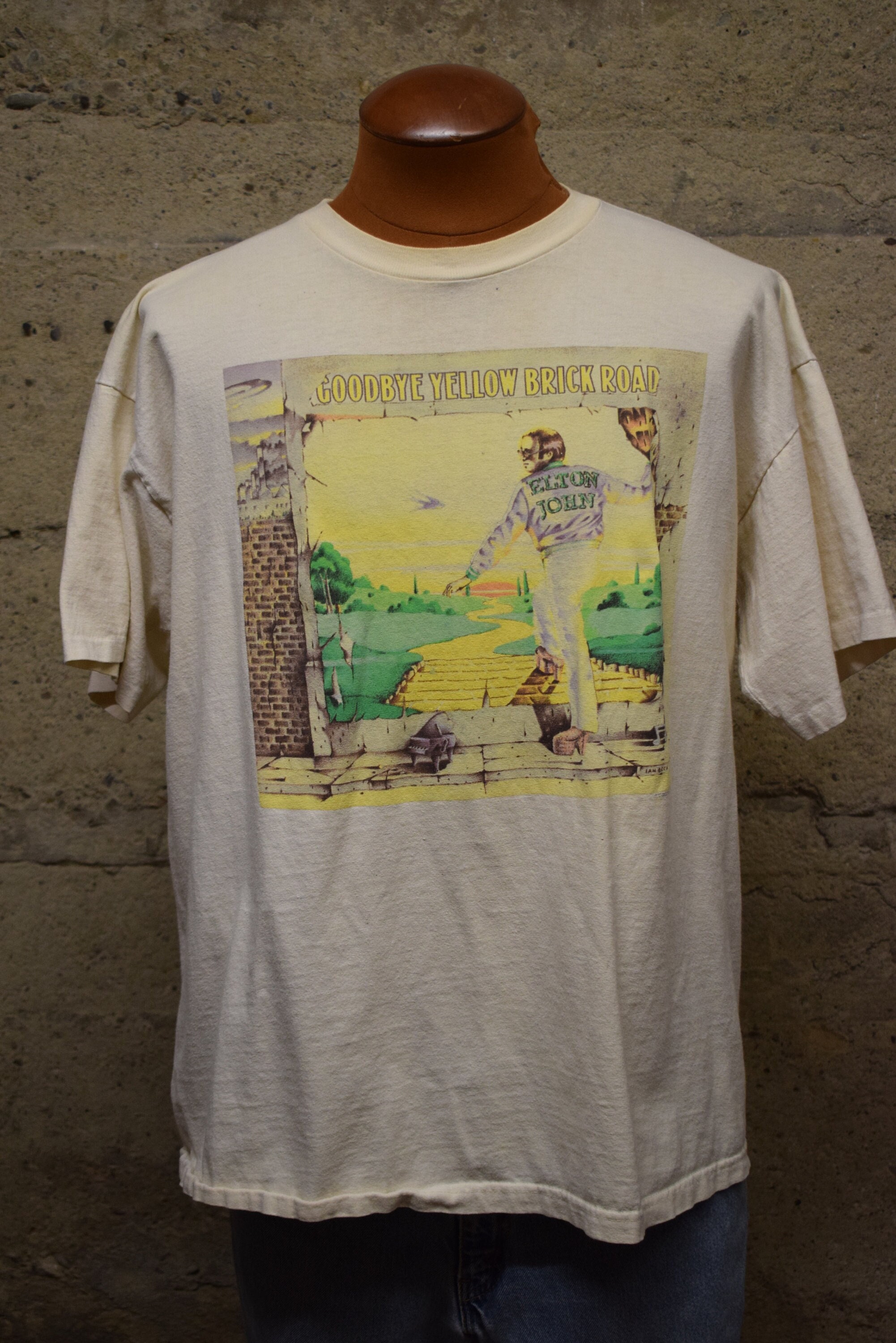 Elton John Goodbye Vintage 1997 Road Tour T-Shirt