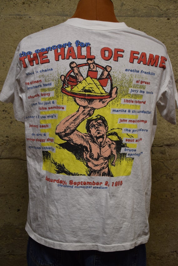 ミュージシャン 90's ROCK N ROLL HALL OF FAME MUSEUM TEE s-l400.jpg