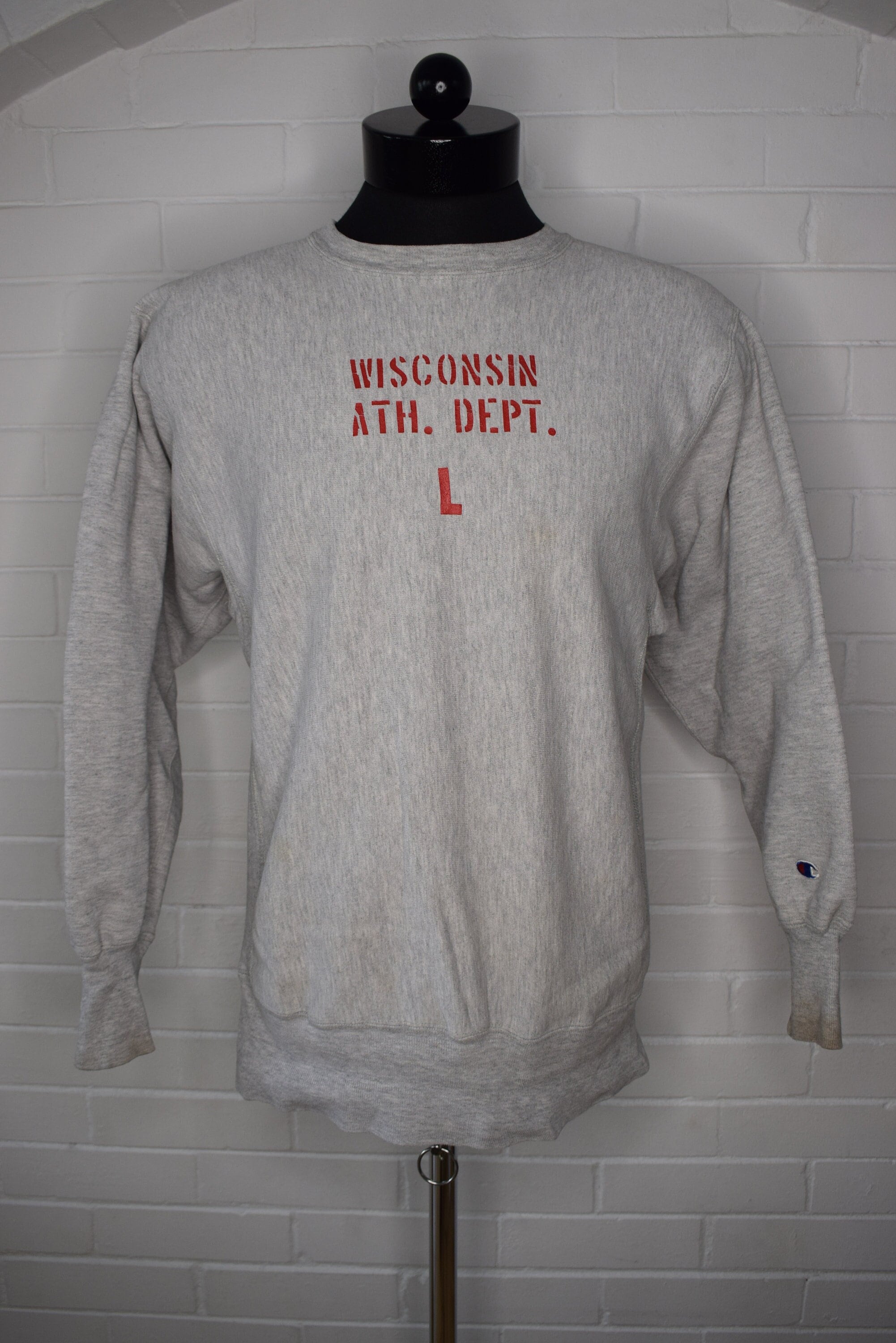 Vintage Wisconsin Athletics Dept Champion Reverse Weave