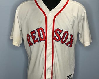 Camiseta de béisbol de los Chicago Red Sox Majestic Mookie Betts de la MLB, talla M