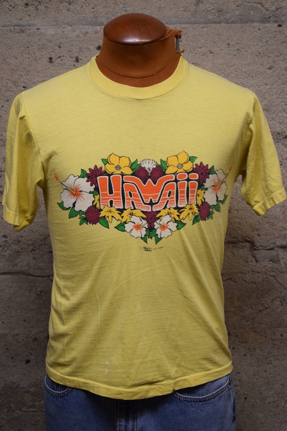 1974 VINTAGE 70s CRAZY SHIRTS HAWAII SOUVENIR TSHIRT… Gem