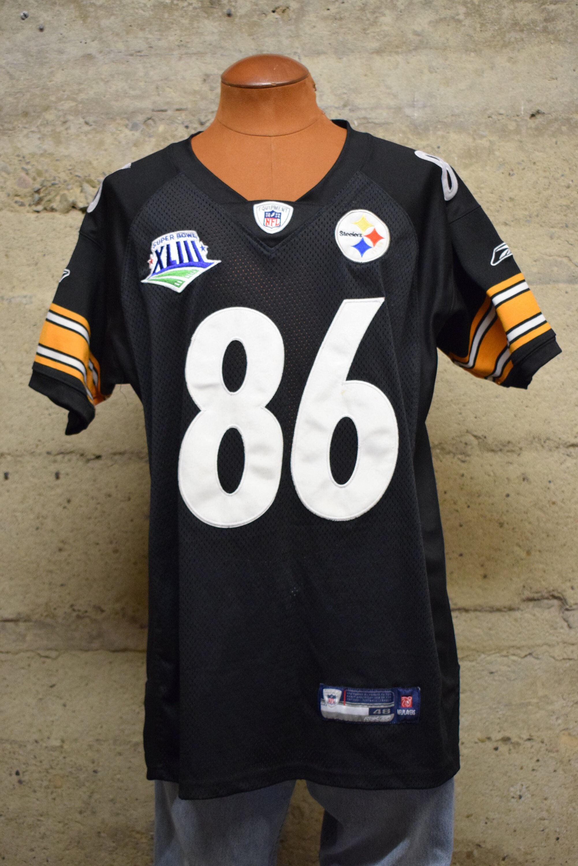 Reebok Pittsburgh Steelers ユニフォーム Reebok Pittsburgh Steelers WARD Football Jersey Mens Medium