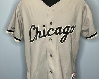 Vintage 1990s Chicago White Sox Starter MLB Baseball Striped