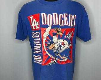 Vintage 90s Los Angeles Dodgers #16 Hideo Nomo MLB Nutmeg