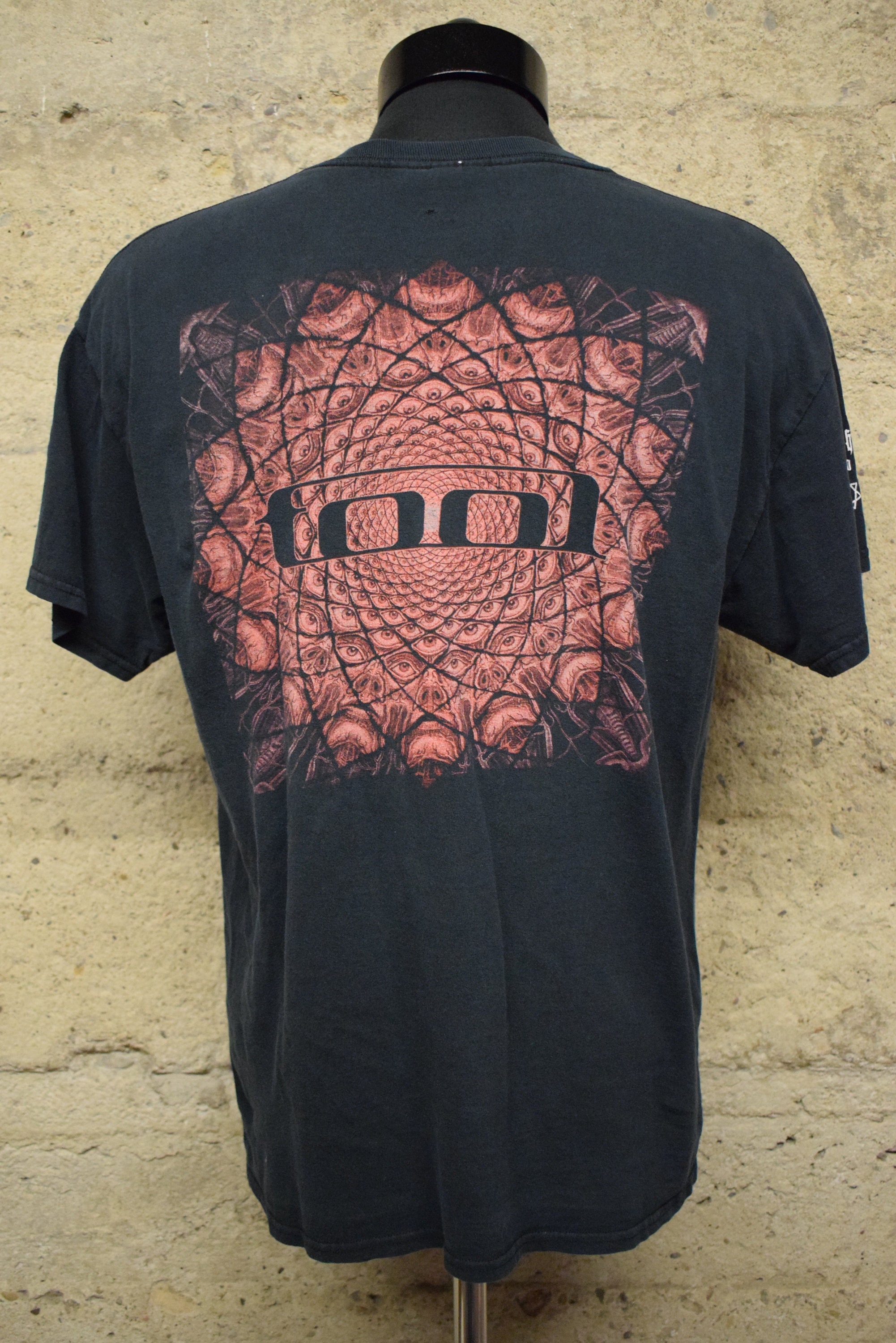 Vintage Tool LA Alex Grey Red Eyes Trippy Art Prog Rock Band