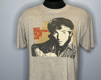 1985 Bruce Springsteen Single Stitch Shirt (C) Licensed by