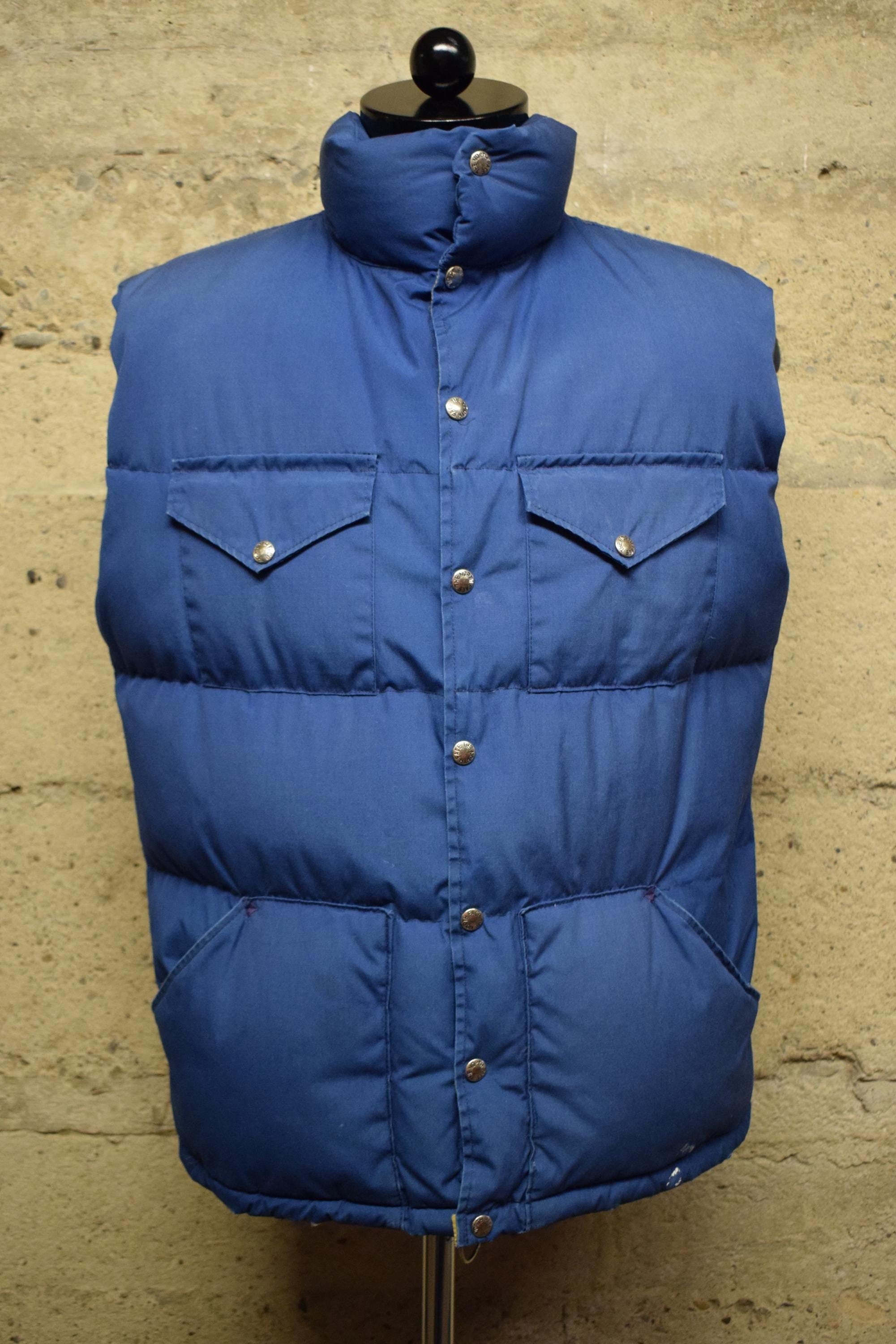 Vintage 70s North Face Vest - Etsy