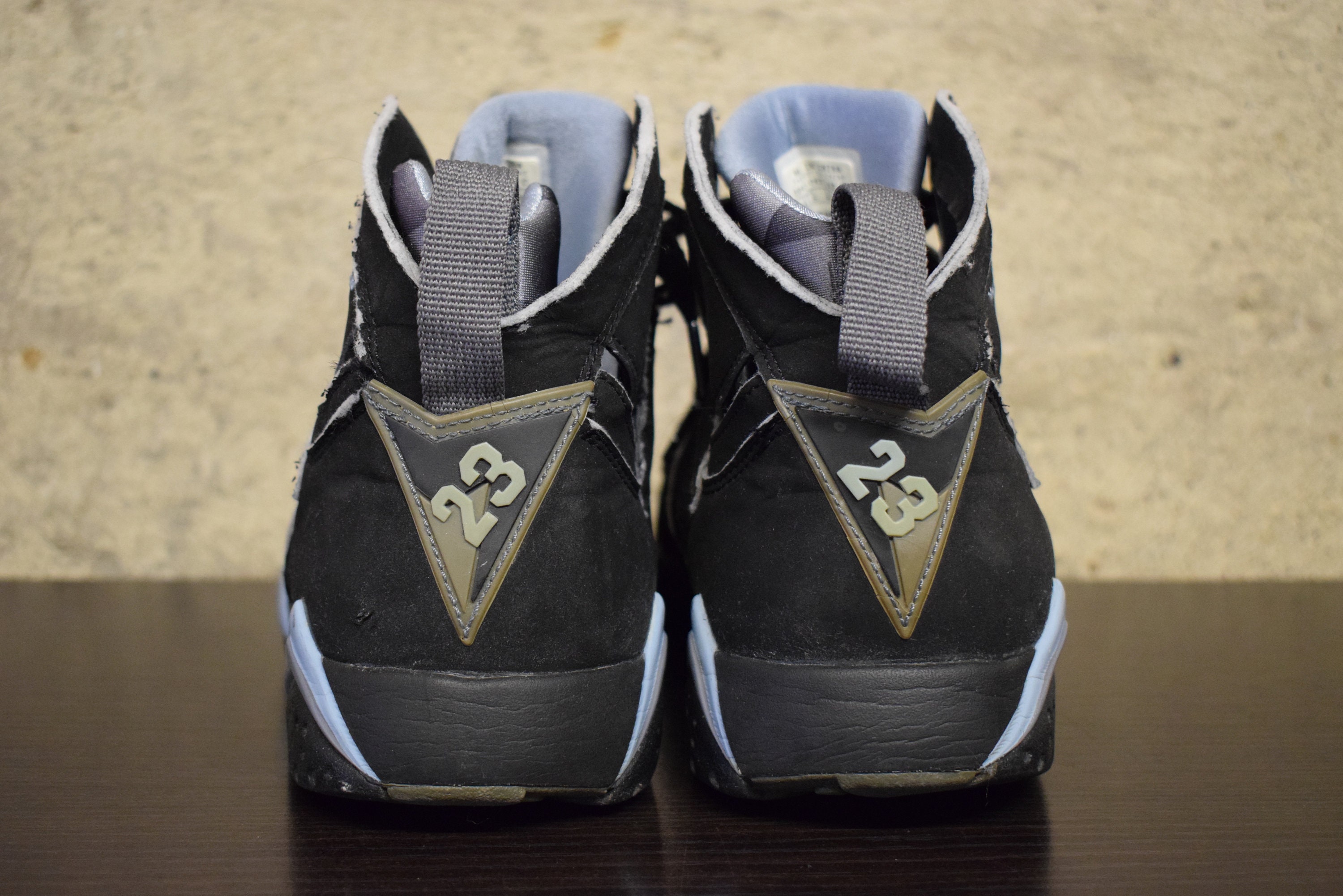 Vintage Air Jordan 7 Black Blue Chambray (304775-042) Men's