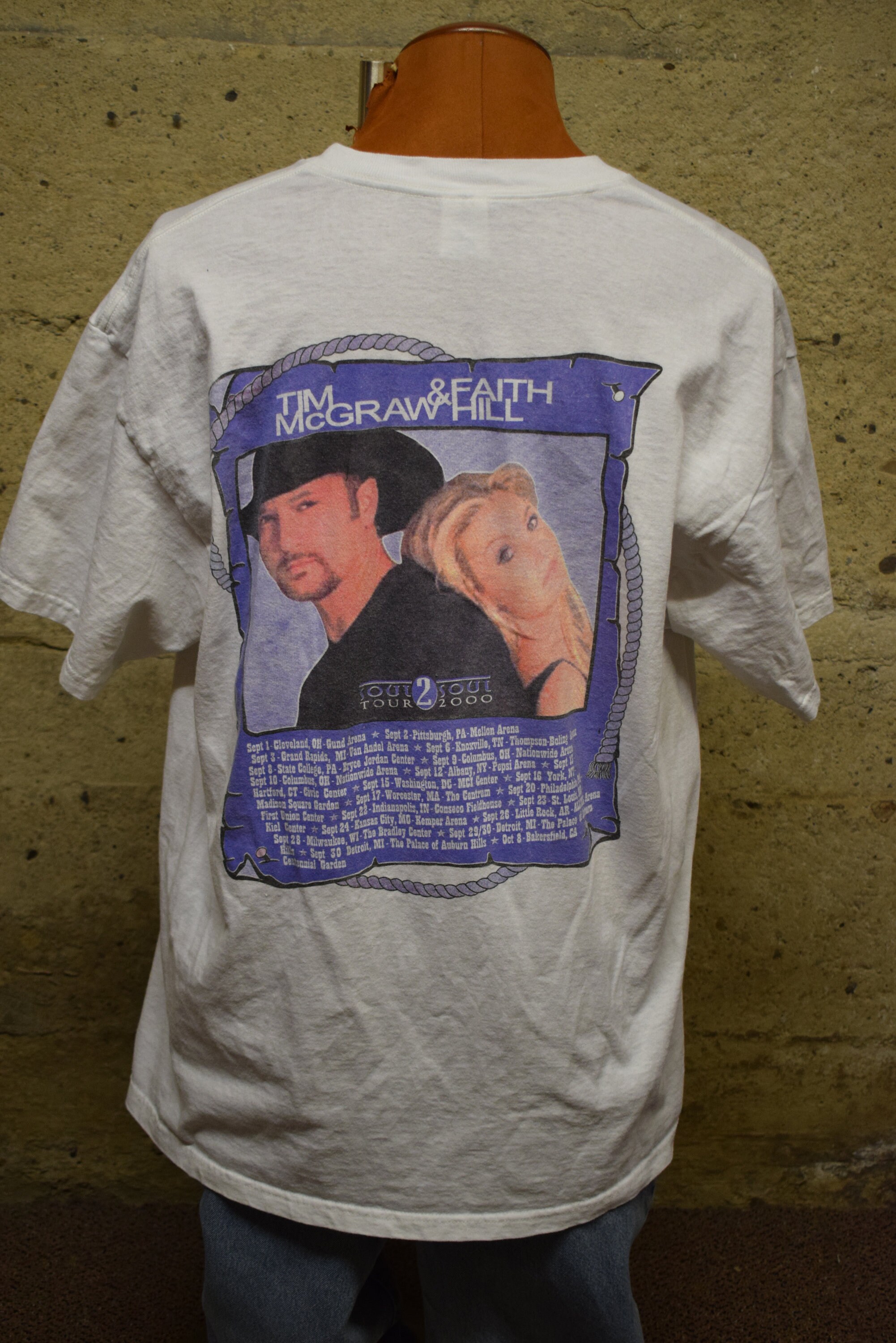 90s TIM MCGRAW ツアー Tシャツ 90s TIM MCGRAW ツアー Tシャツ 90s