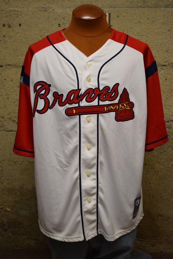 Atlanta Braves Majestic MLB Baseball Jeff Francoeur 7 Jersey 