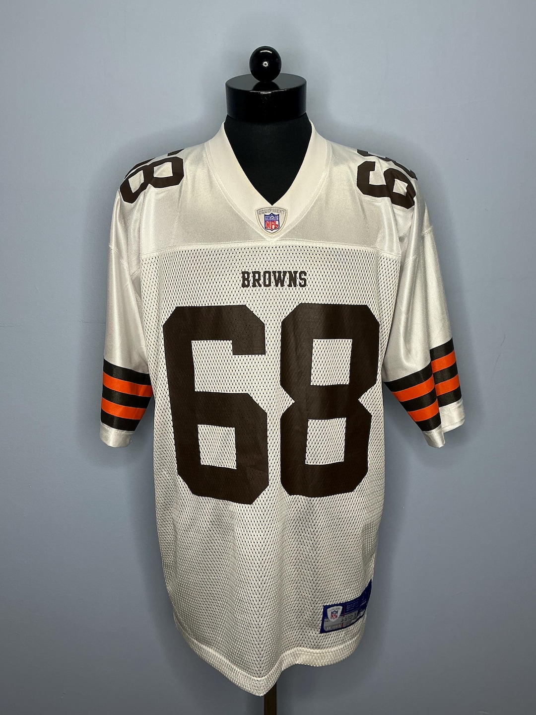Vintage Cleveland Browns Dave Yovanovits NFL Football Reebok