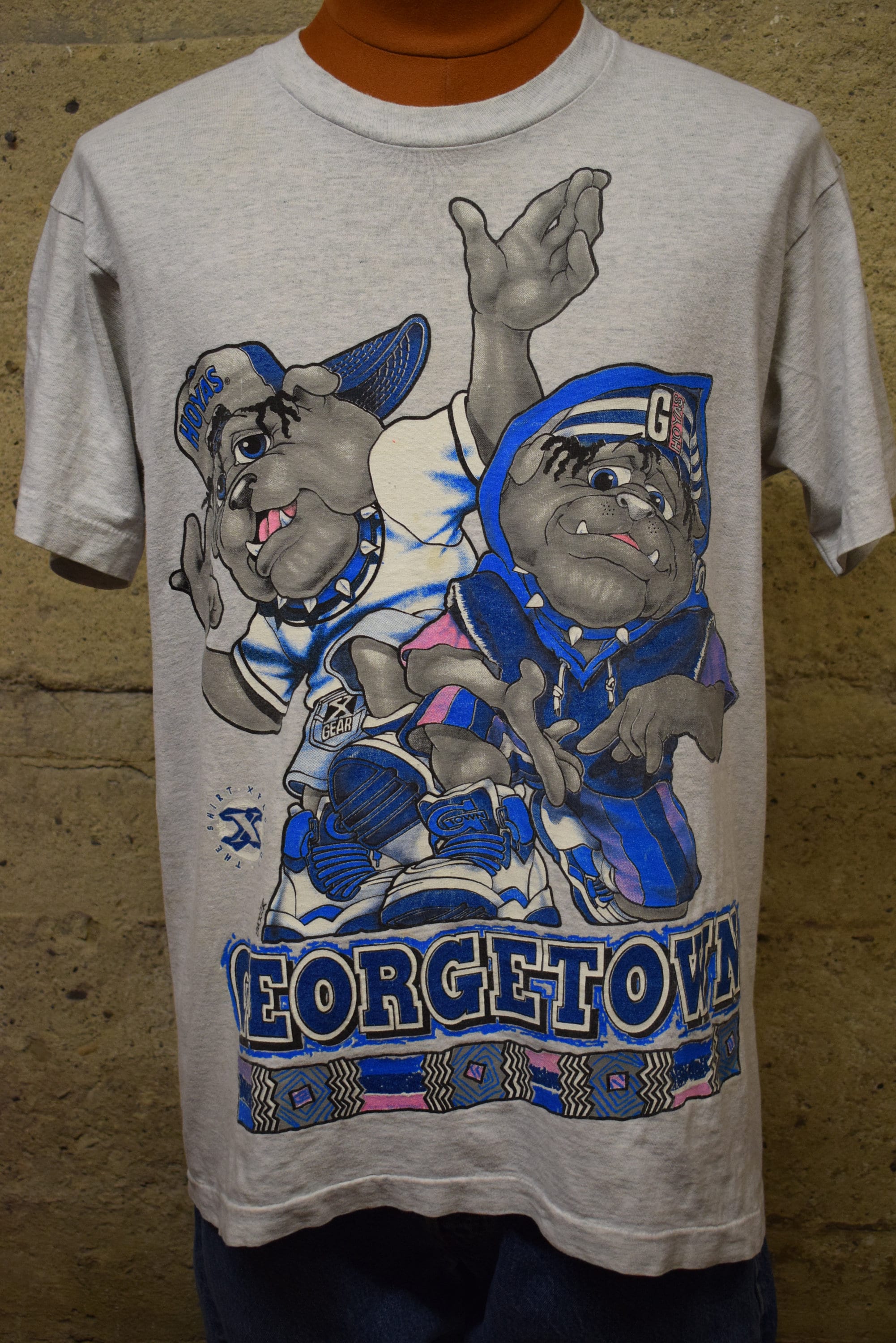 Vintage Georgetown Hoyas Crewneck. X-Large — TopBoy