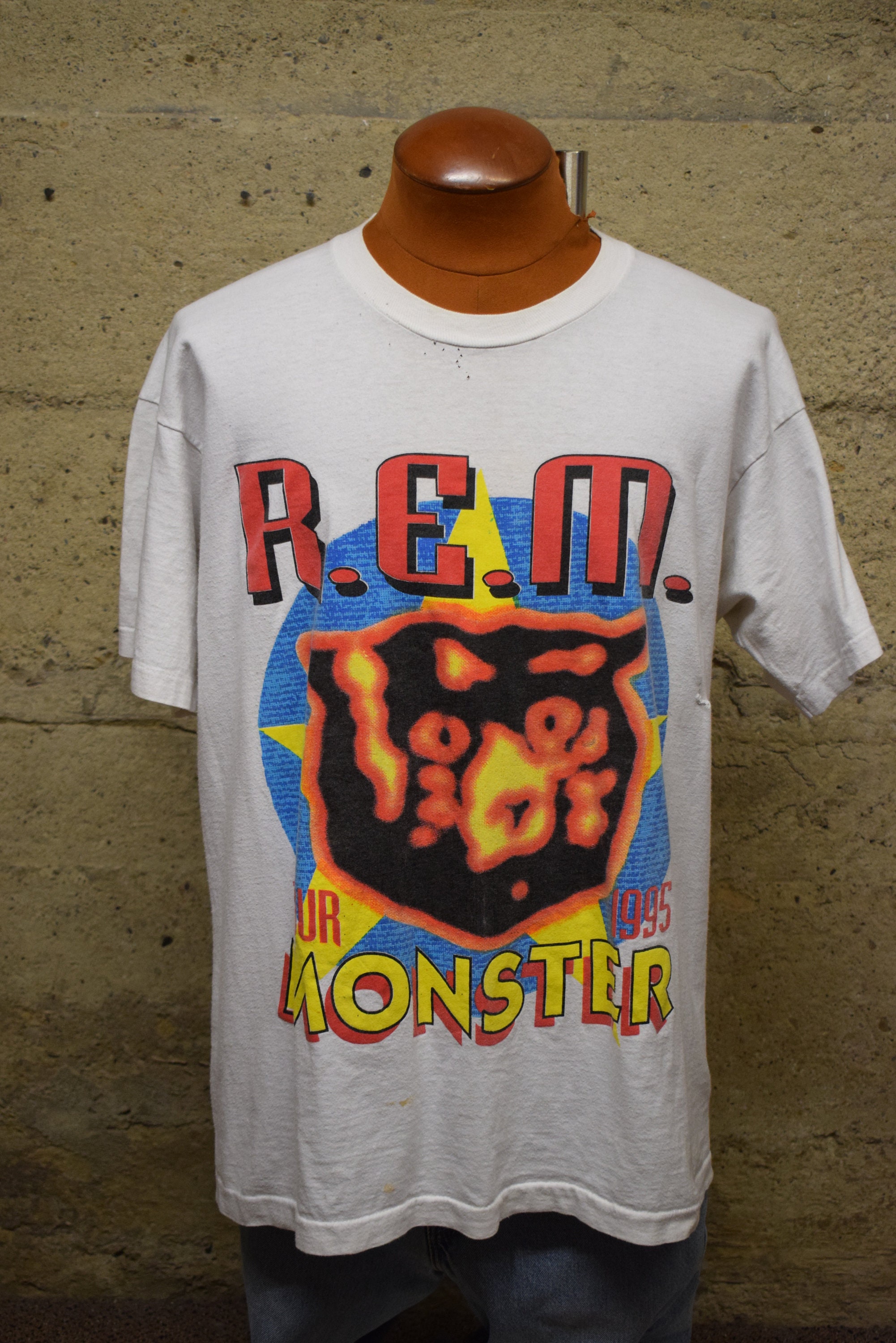 Vintage  REM Monster Tour T shirt 's XL   Etsy