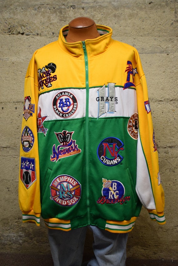 Vintage Cross Over Inc Negro League Yellow All Ove