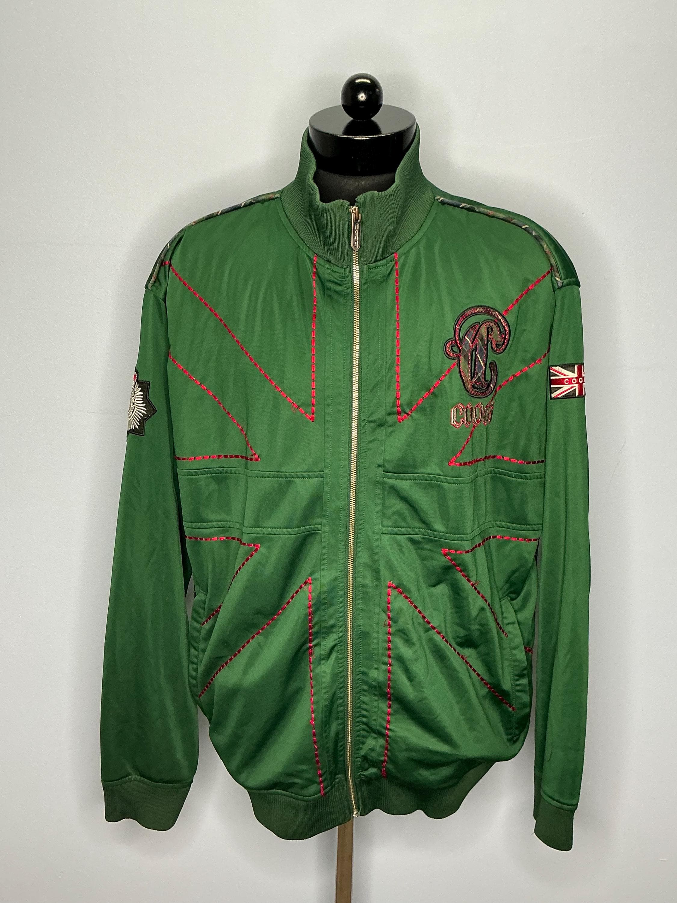 Vintage Coogi Union Jack Track Cardigan Jacket 90's XXL - Etsy Israel