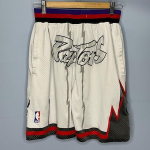 Vintage Toronto Raptors Just Don 1998/1999 Retro spodenki do koszykówki 90s Large