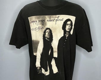 Vintage 1990s ROBERT PLANT & Jimmy Page No Quarter 1995 All