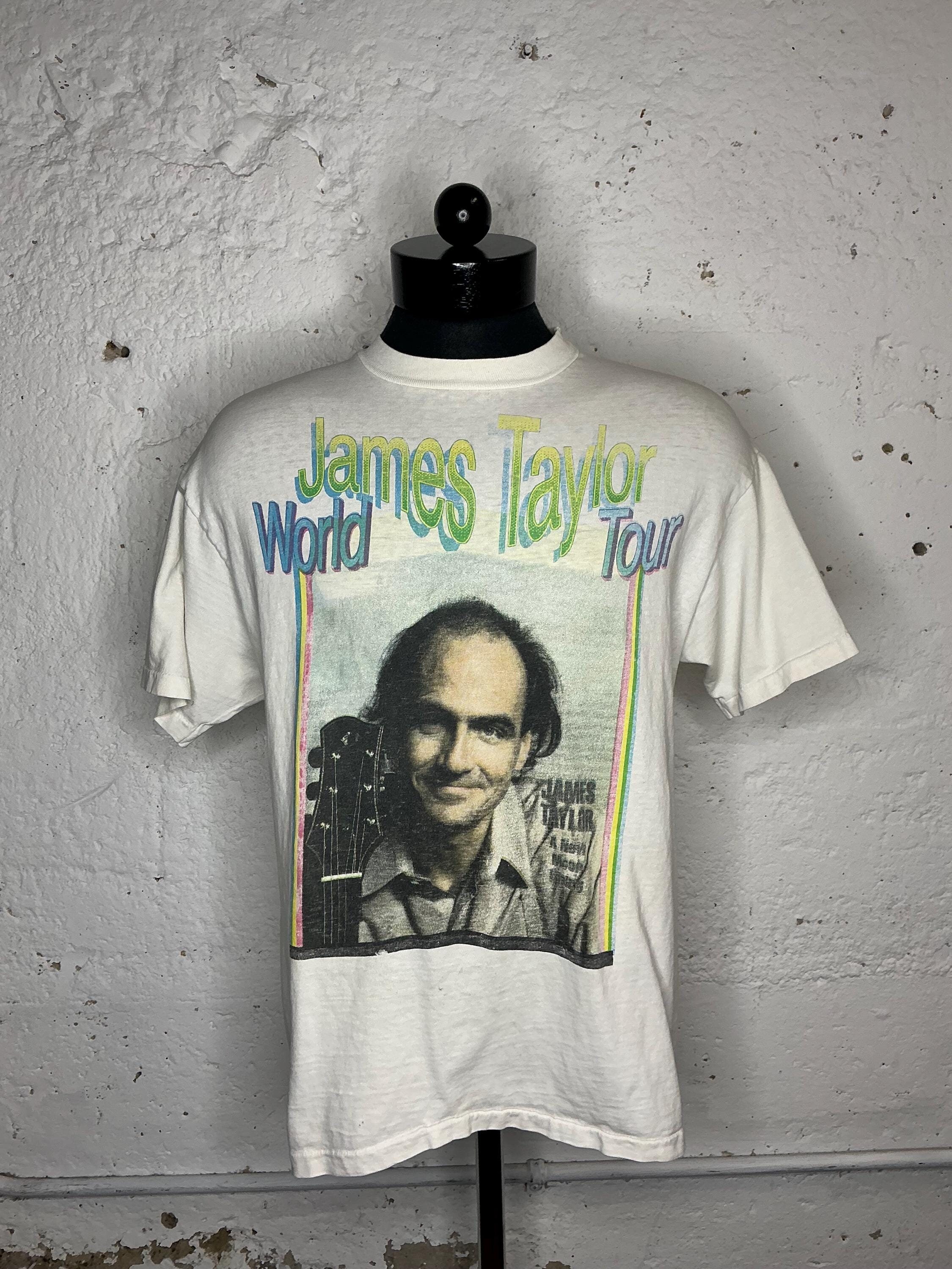 激レア Vintage James Taylor コンサートTシャツ 1982年 - メルカリ
