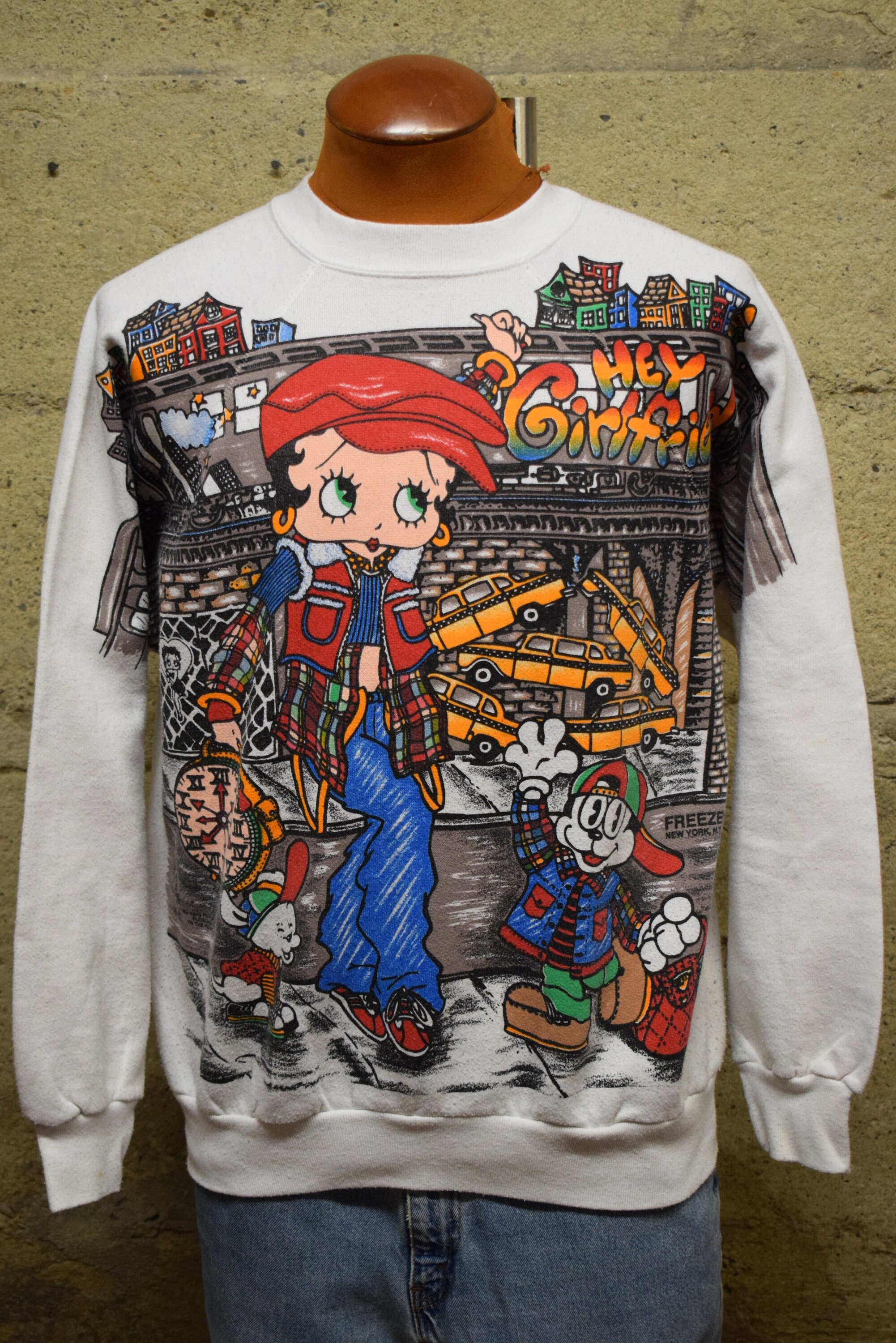 安い新作登場】 80's 90's BETTY BOOP デニムシャツ ベティちゃんの