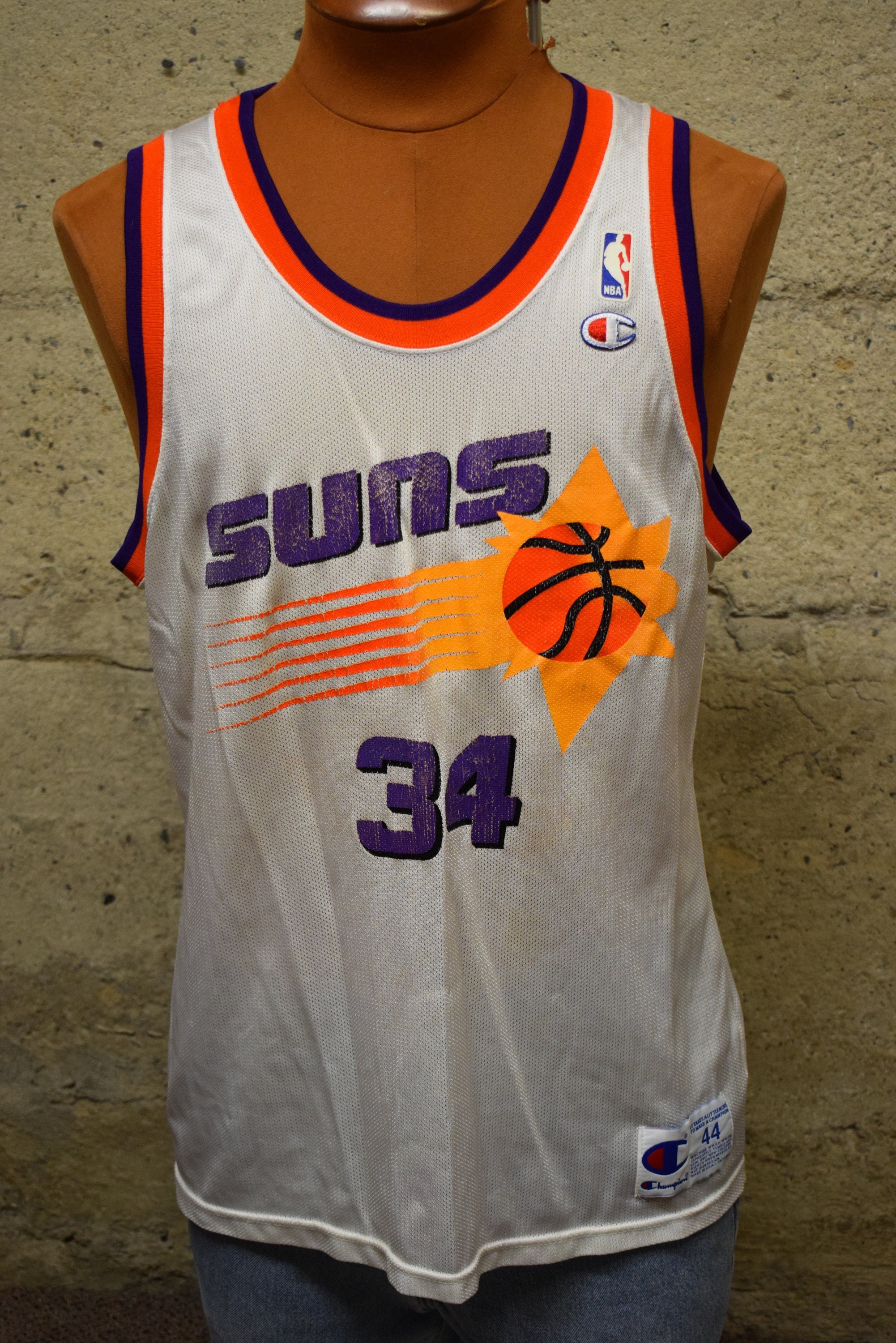 Charles Barkley Phoenix Suns Jersey Boys Small NBA Basketball Vintage  Champion