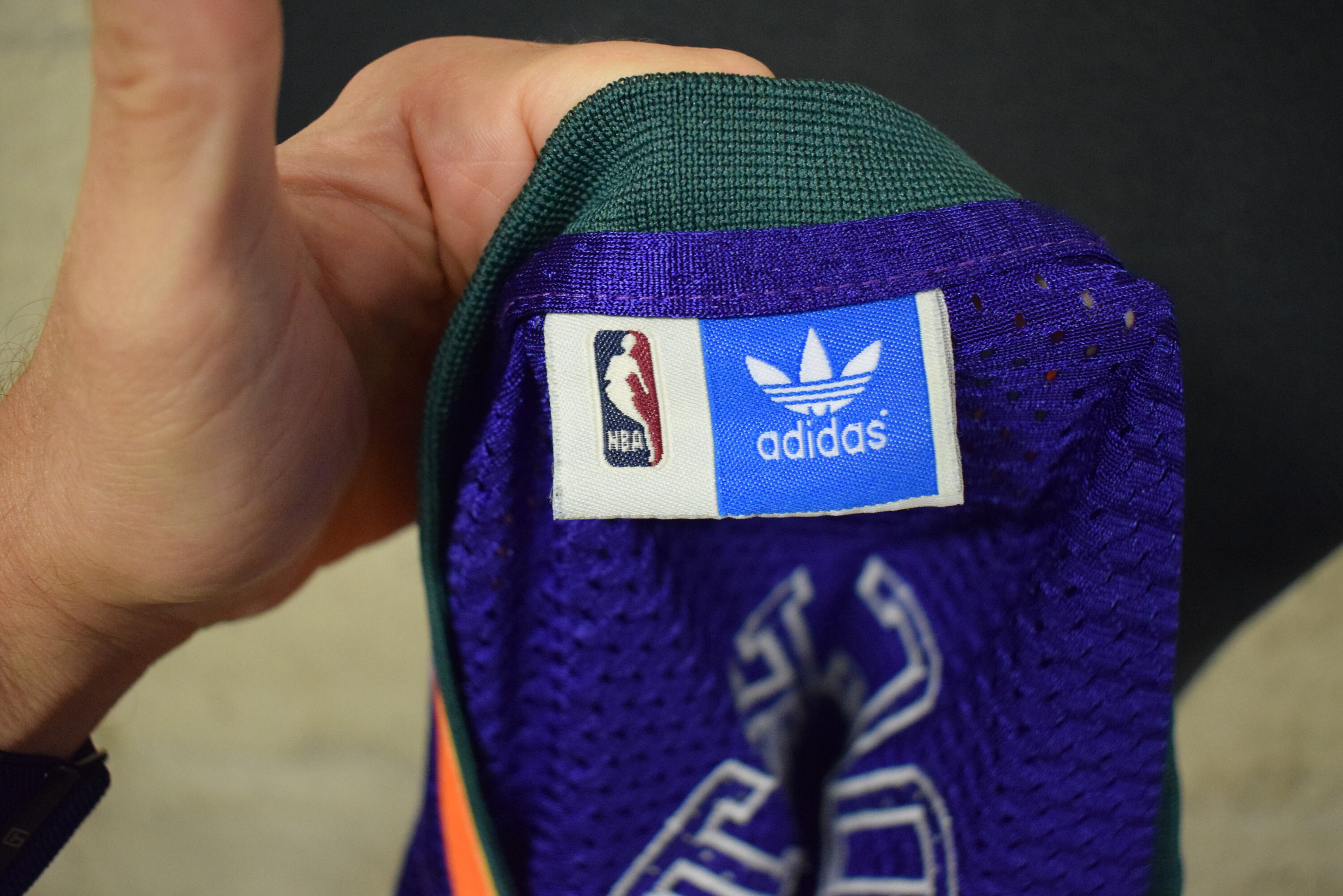 adidas purple logo